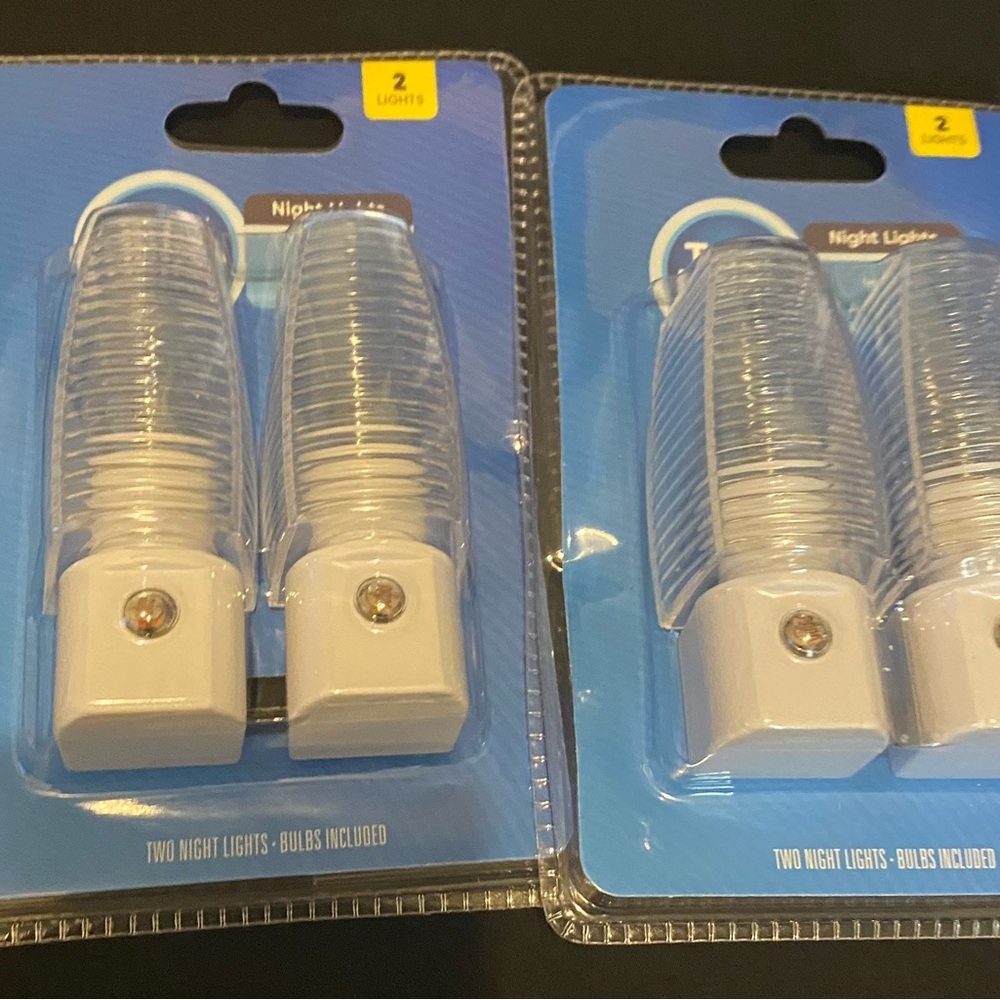 White Night Lights Set
